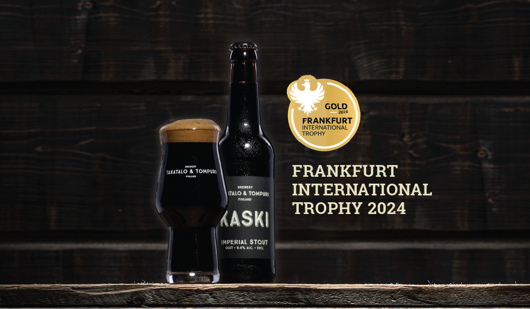 Frankfurt Internatioal Trophy kilpailun kultamitaliolut – KASKI Imperial Stout